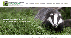 Desktop Screenshot of northnorthantsbadgers.co.uk